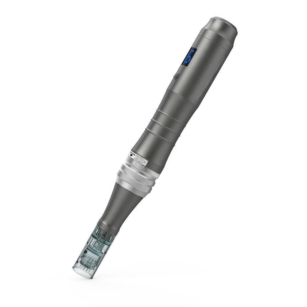 Herbionyx Microneedling Pen Set 0.25mm featuring medical-grade stainless steel microneedles.