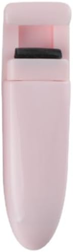 Herbionyx Classic Precision Eyelash Curler in pink design with padded silicone for comfortable curling.