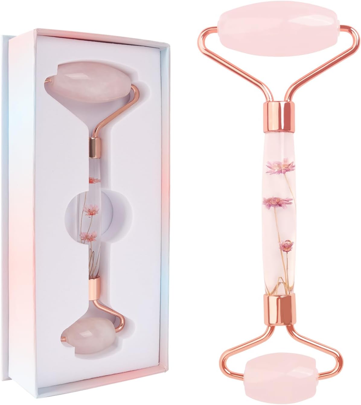 Herbionyx Rose Quartz Facial Roller