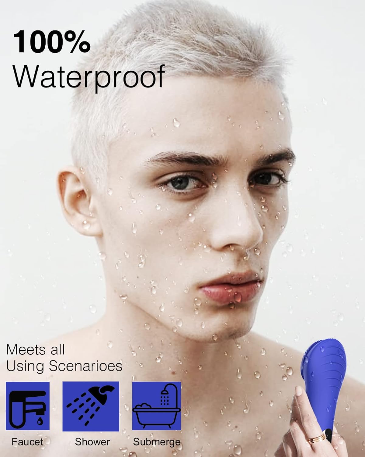 Herbionyx Rechargeable Facial Cleansing Brush