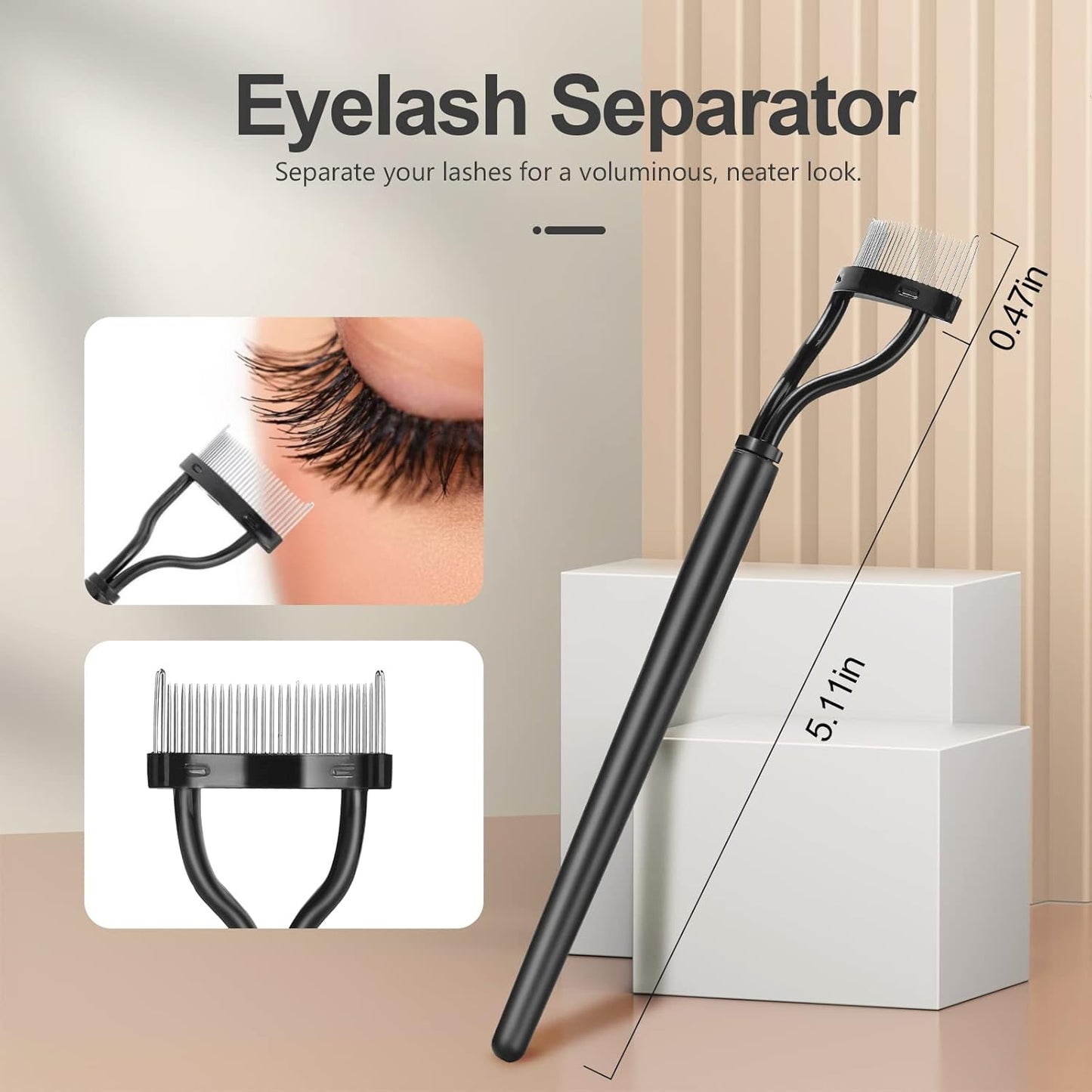 Herbionyx Dual-Use Eyelash & Eyebrow Brush