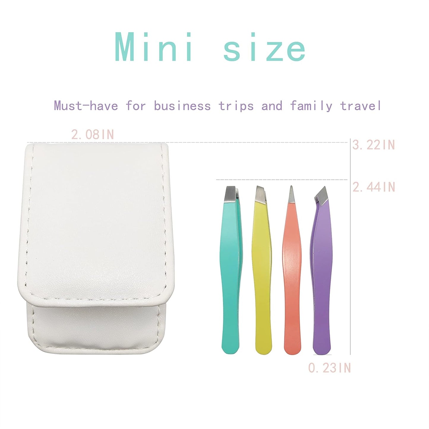 Herbionyx Mini Eyebrow Tweezer Set