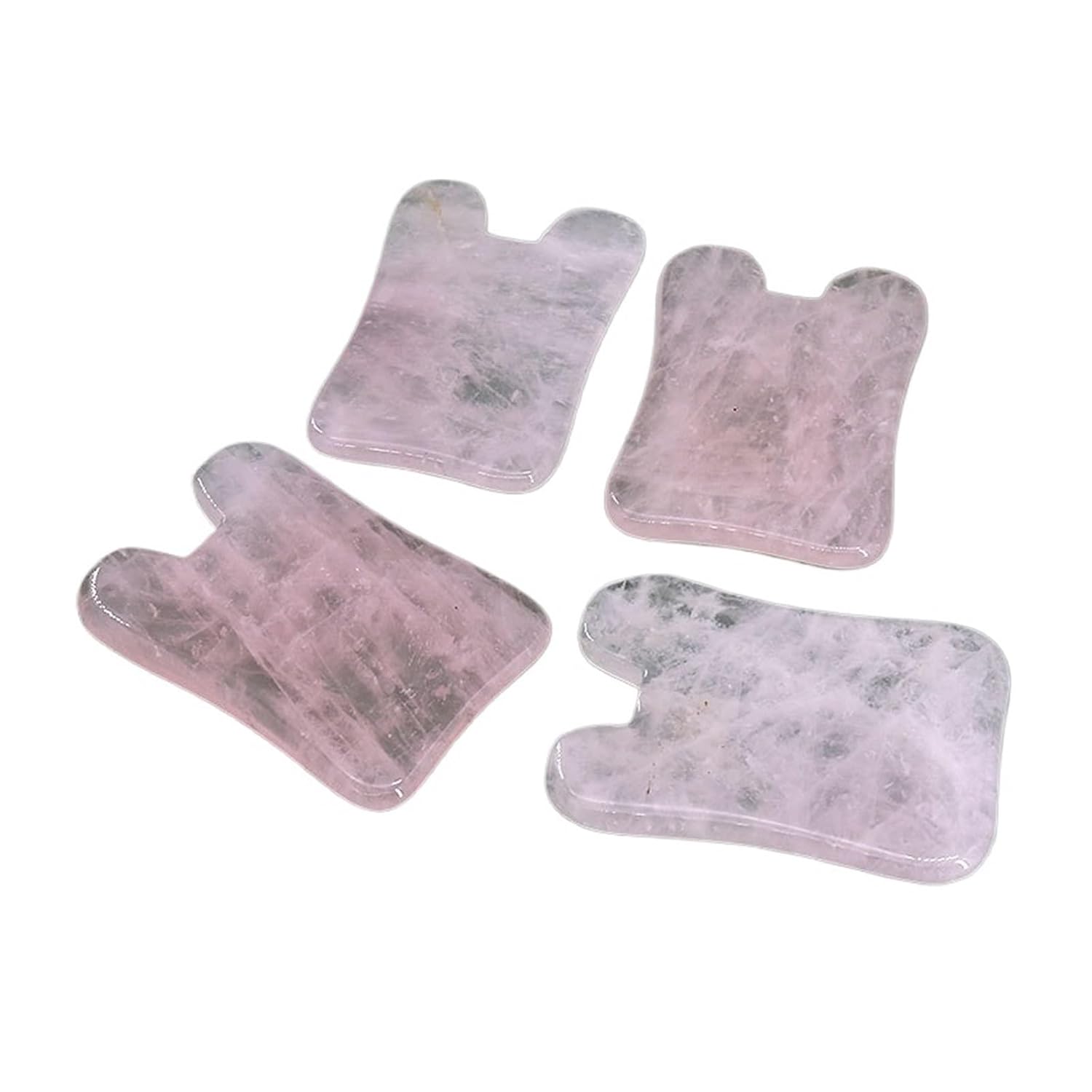Herbionyx Natural Jade Roller for Face & Neck and rose quartz gua sha tools for skincare.